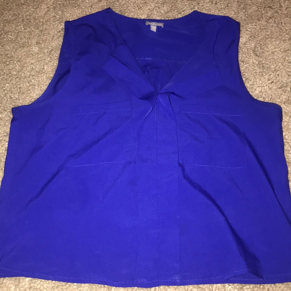 Royal Blue Top